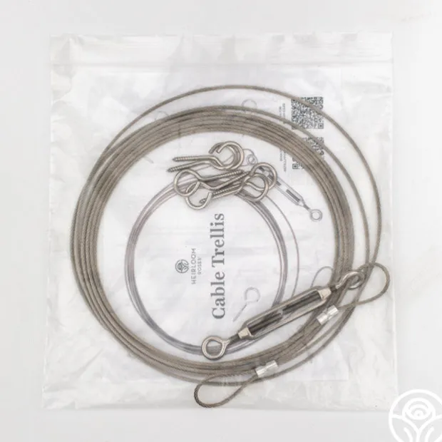 Cable Trellis by Heirloom Roses