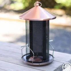 Copper Bird Feeder