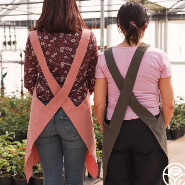 Cross-Back Garden Apron