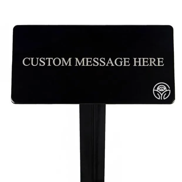 Custom Ground Stake With Your Own Message